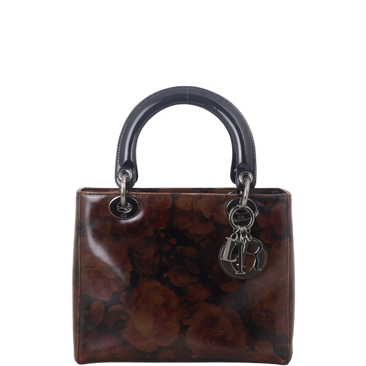 Dior Lady Dior Medium Printed Rose