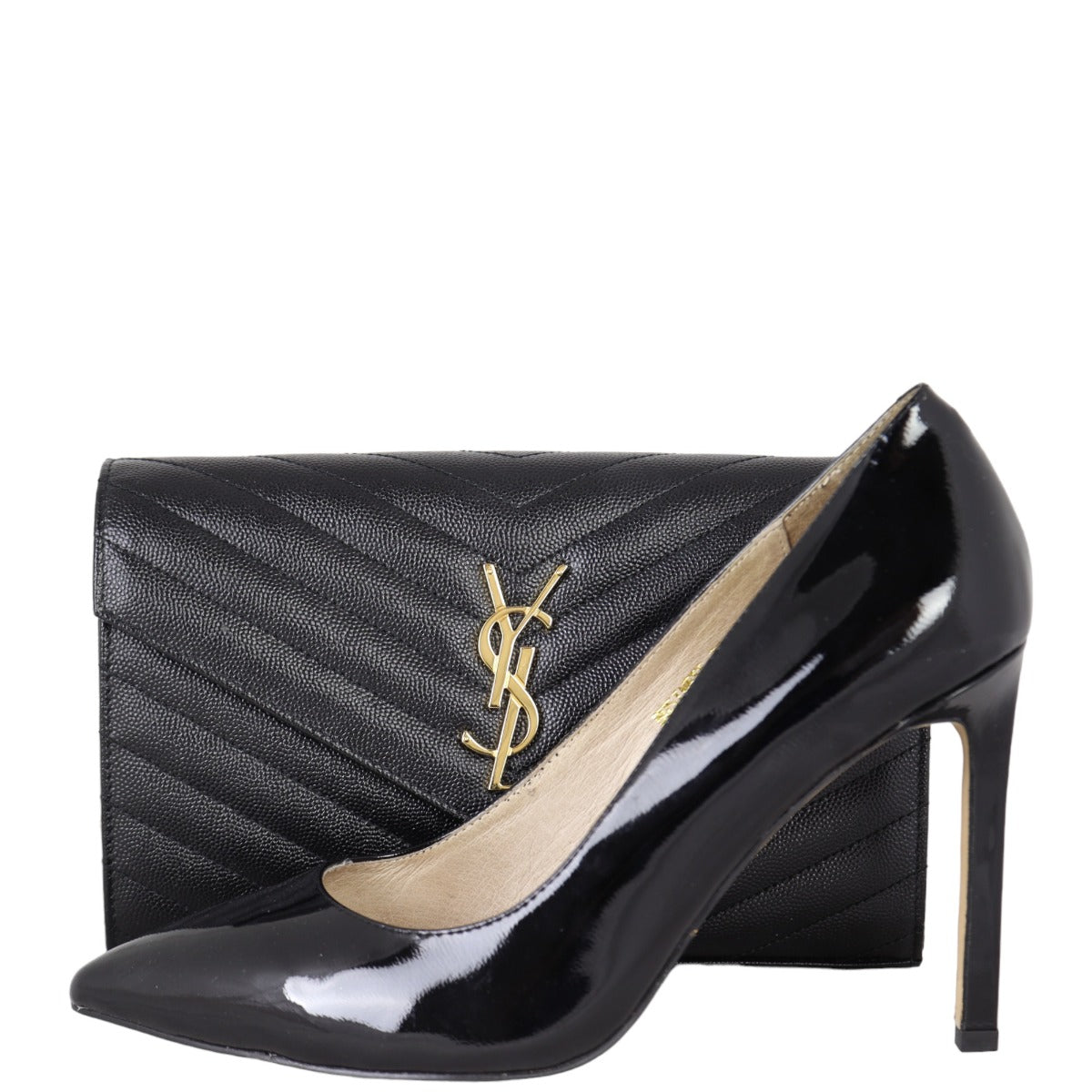 Saint Laurent Cassandre Chain Wallet