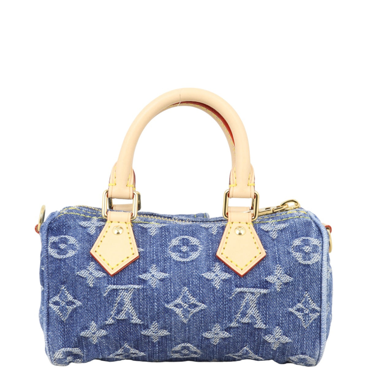 Louis Vuitton Nano Speedy Monogram Denim