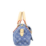 Louis Vuitton Nano Speedy Monogram Denim