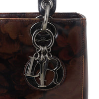 Dior Lady Dior Medium Printed Rose