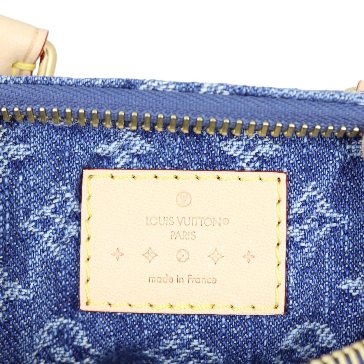 Louis Vuitton Nano Speedy Monogram Denim