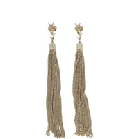 Saint Laurent Loulou Tassel Earrings