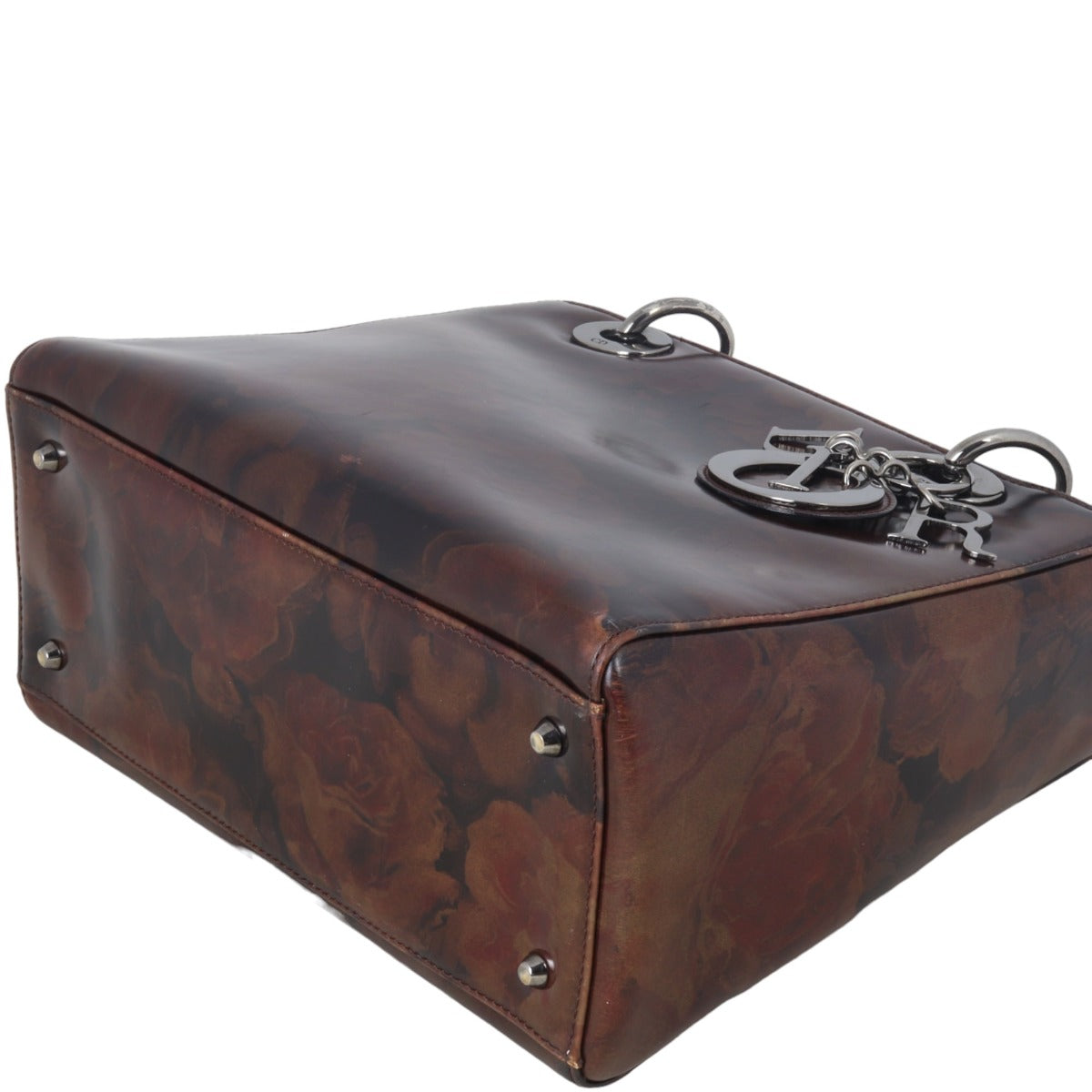 Dior Lady Dior Medium Printed Rose