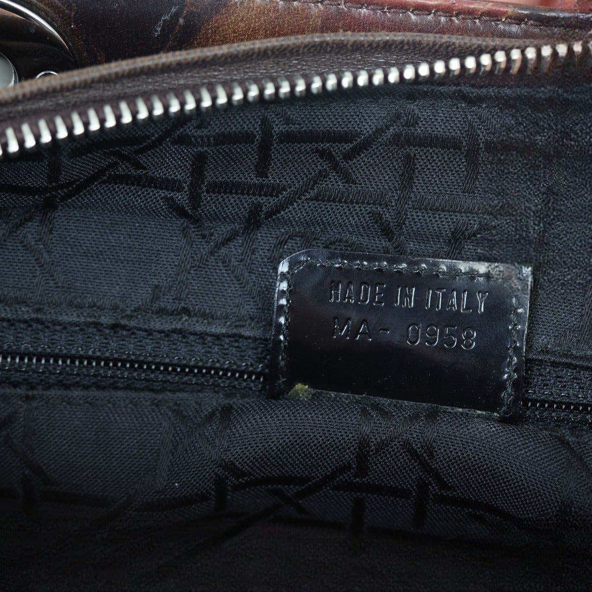 Dior Lady Dior Medium Printed Rose