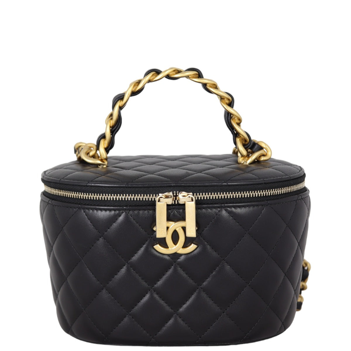 Chanel Top Handle Vanity Case with Chain