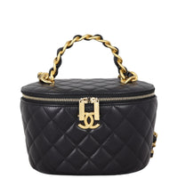 Chanel Top Handle Vanity Case with Chain