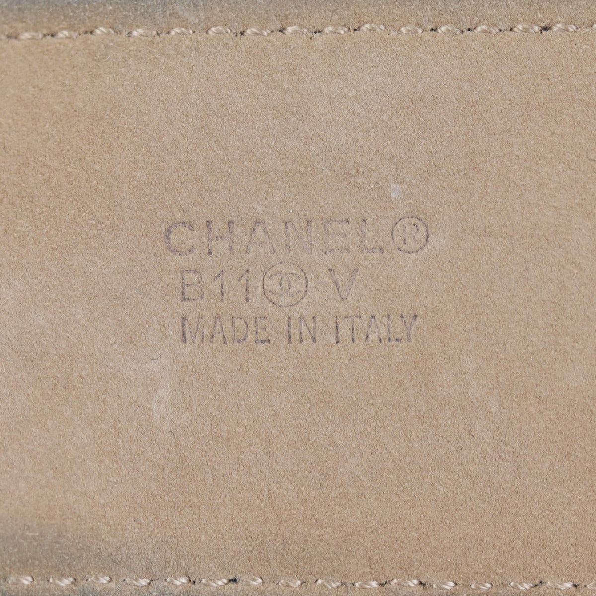 Chanel CC Lucky Charms Belt Stamp