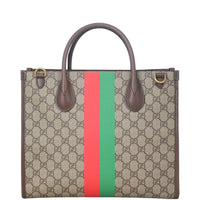 Gucci Tiger GG Supreme Interlocking G Tote Small
