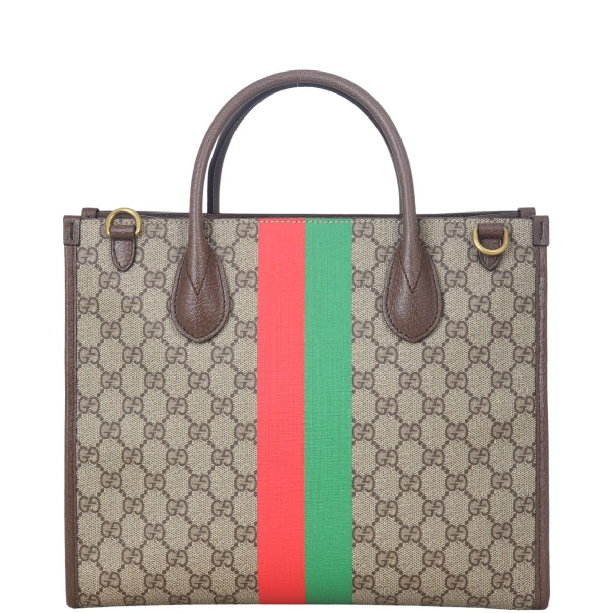 Gucci Tiger GG Supreme Interlocking G Tote Small