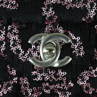 Chanel CC Sequins Medium Flap Bag Hardware