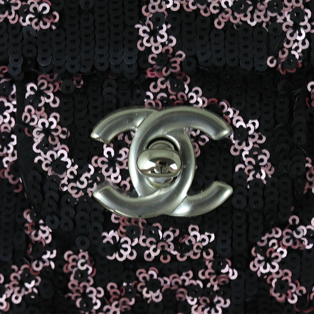Chanel CC Sequins Medium Flap Bag Hardware