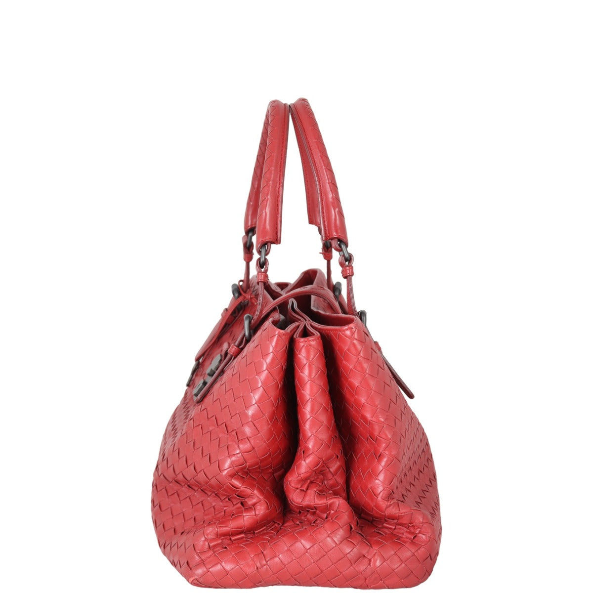 Bottega Veneta Intrecciato Roma Large Bag