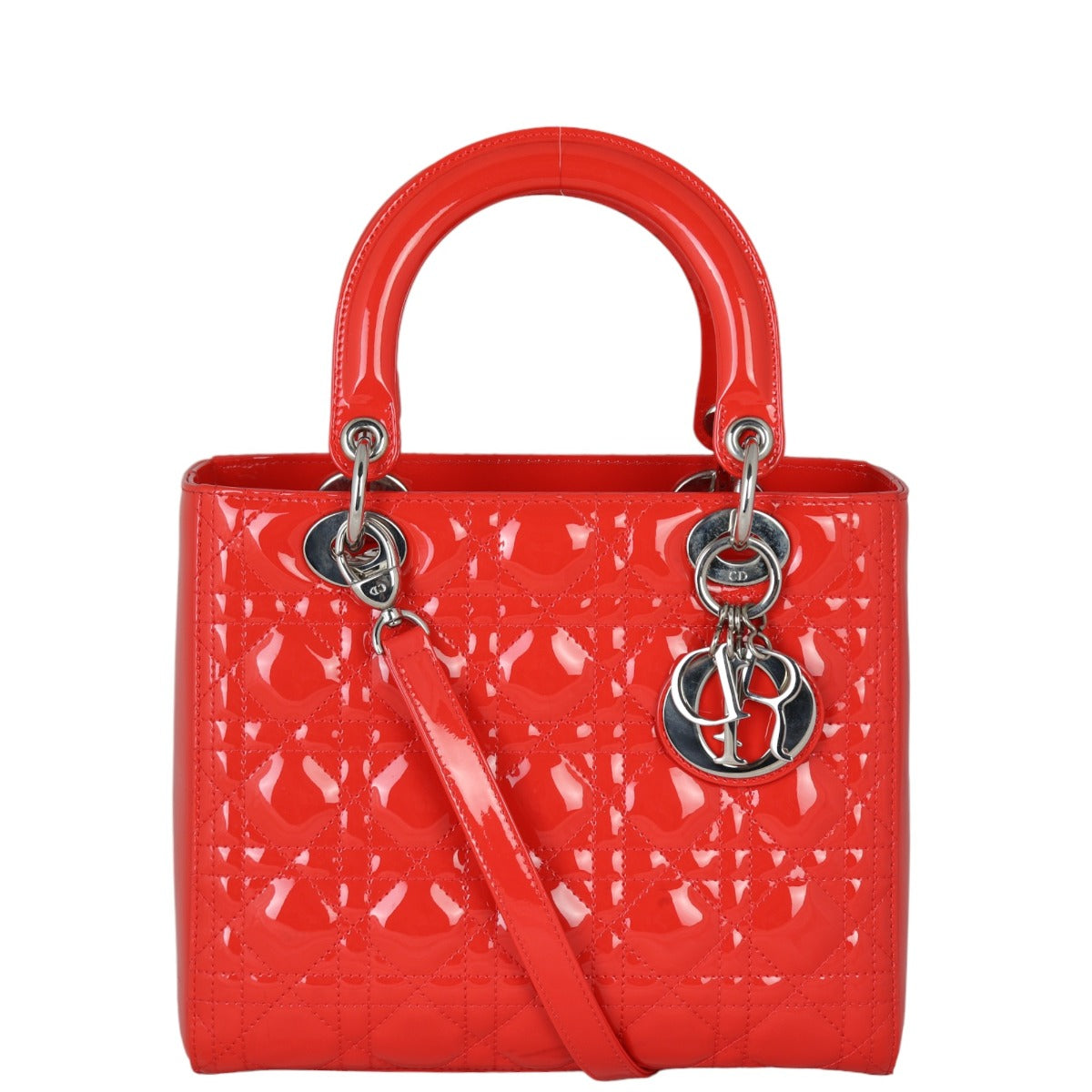 Dior Lady Dior Medium Patent