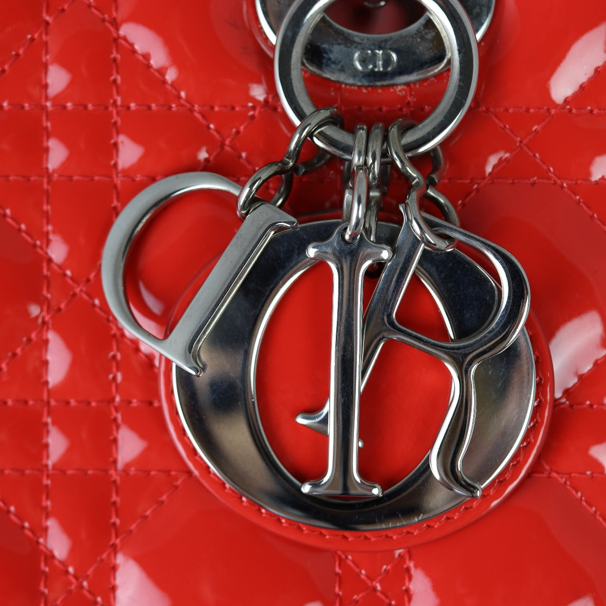 Dior Lady Dior Medium Patent