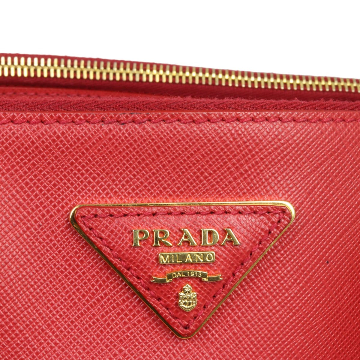 Prada Saffiano Lux Galleria Double Zip Tote Large