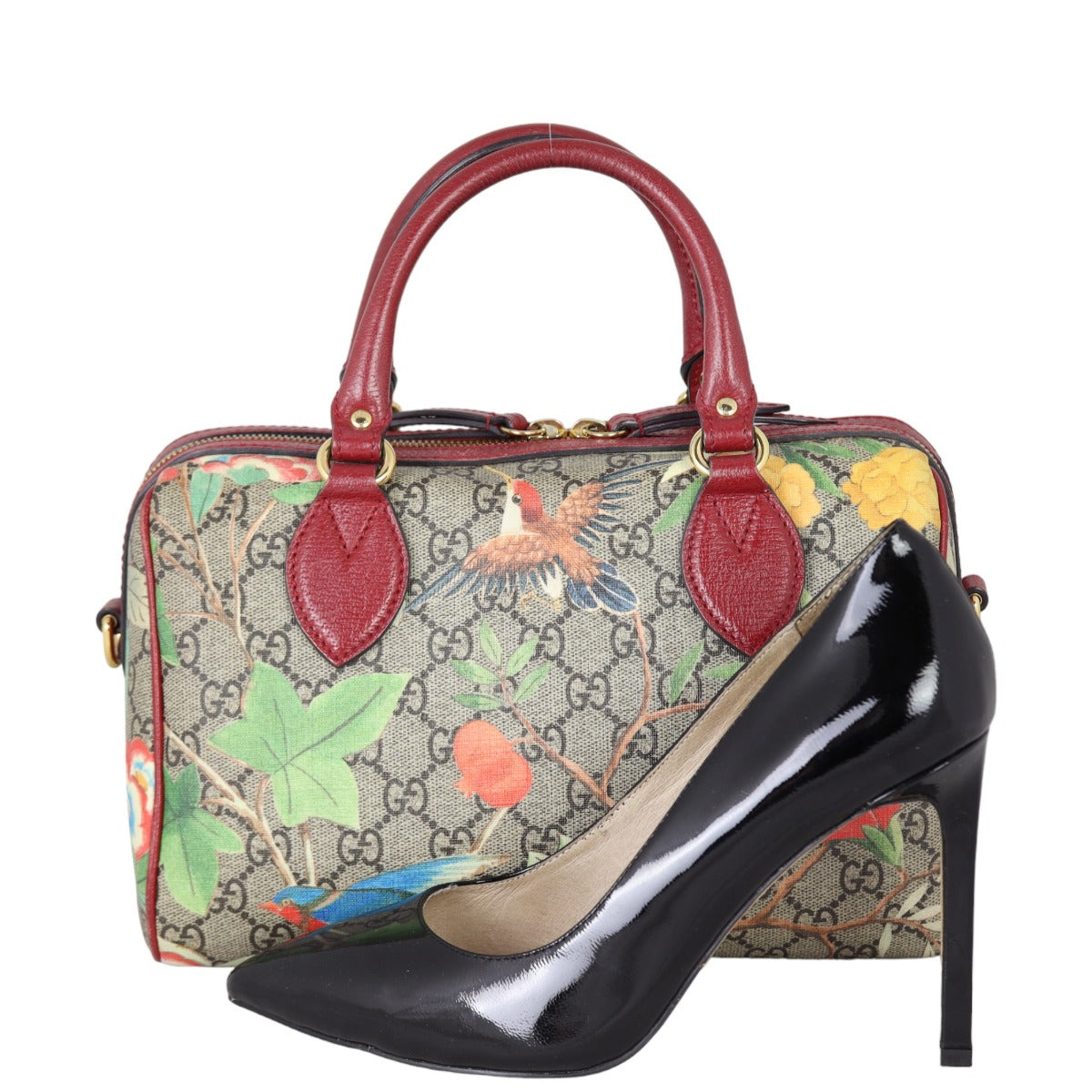 Gucci GG Supreme Tian Boston Bag Small