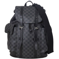 Louis Vuitton Christopher Backpack Damier Graphite