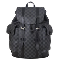 Louis Vuitton Christopher Backpack Damier Graphite