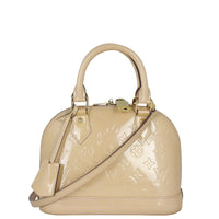 Louis Vuitton Alma BB Monogram Vernis | Noisette