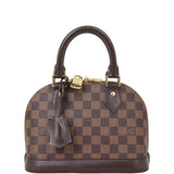 Louis Vuitton Alma BB Damier Ebene | Gold Tone Hardware