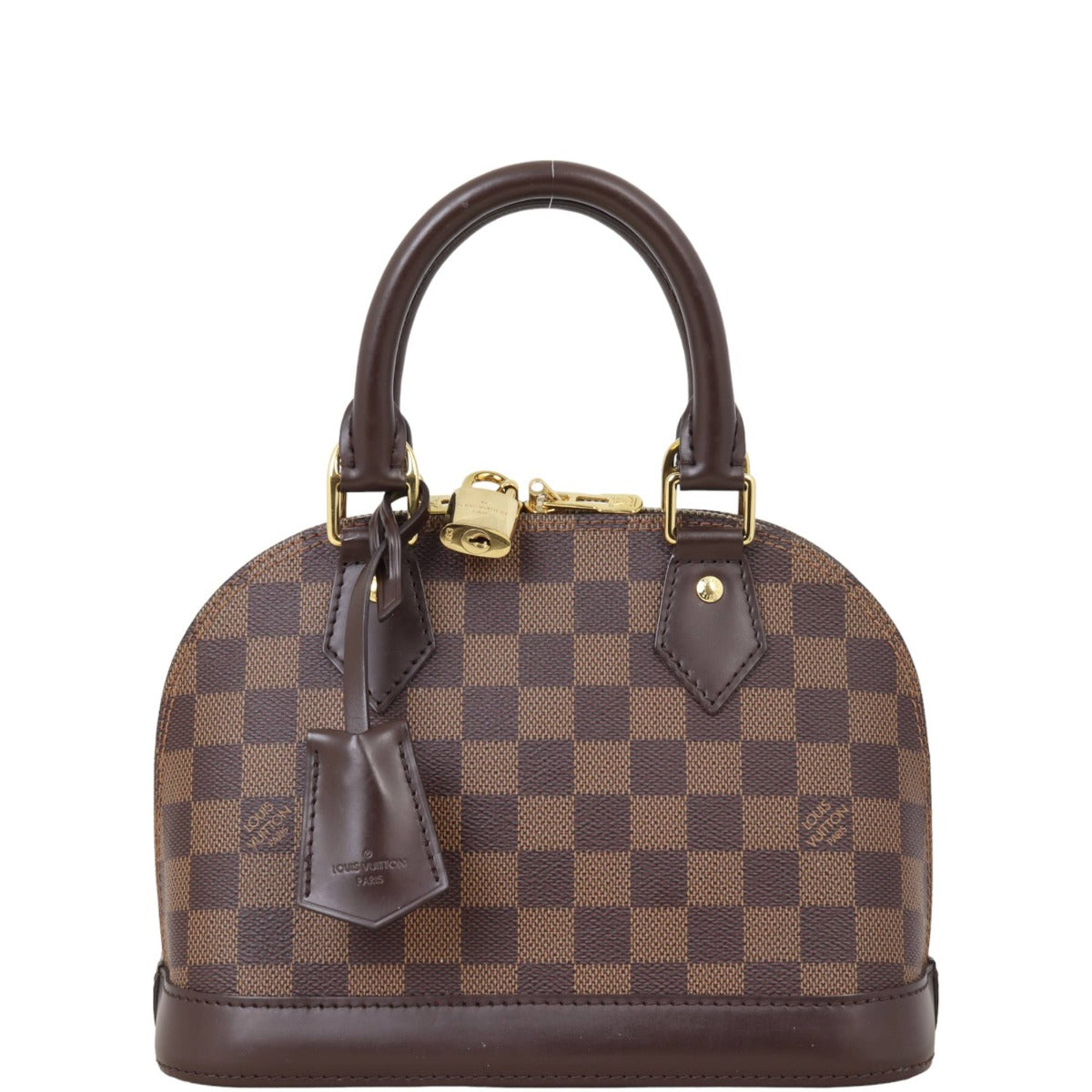 Louis Vuitton Alma BB Damier Ebene | Gold Tone Hardware
