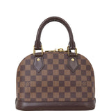 Louis Vuitton Alma BB Damier Ebene | Gold Tone Hardware