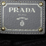 Prada Vitello Daino Satchel Interior Stamp