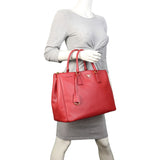 Prada Saffiano Lux Galleria Double Zip Tote Large