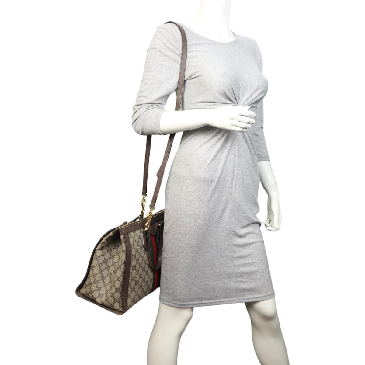 Gucci GG Supreme Ophidia Medium Tote