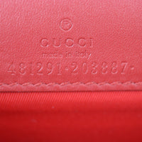 Gucci GG Supreme Cherry Super Mini Chain Bag