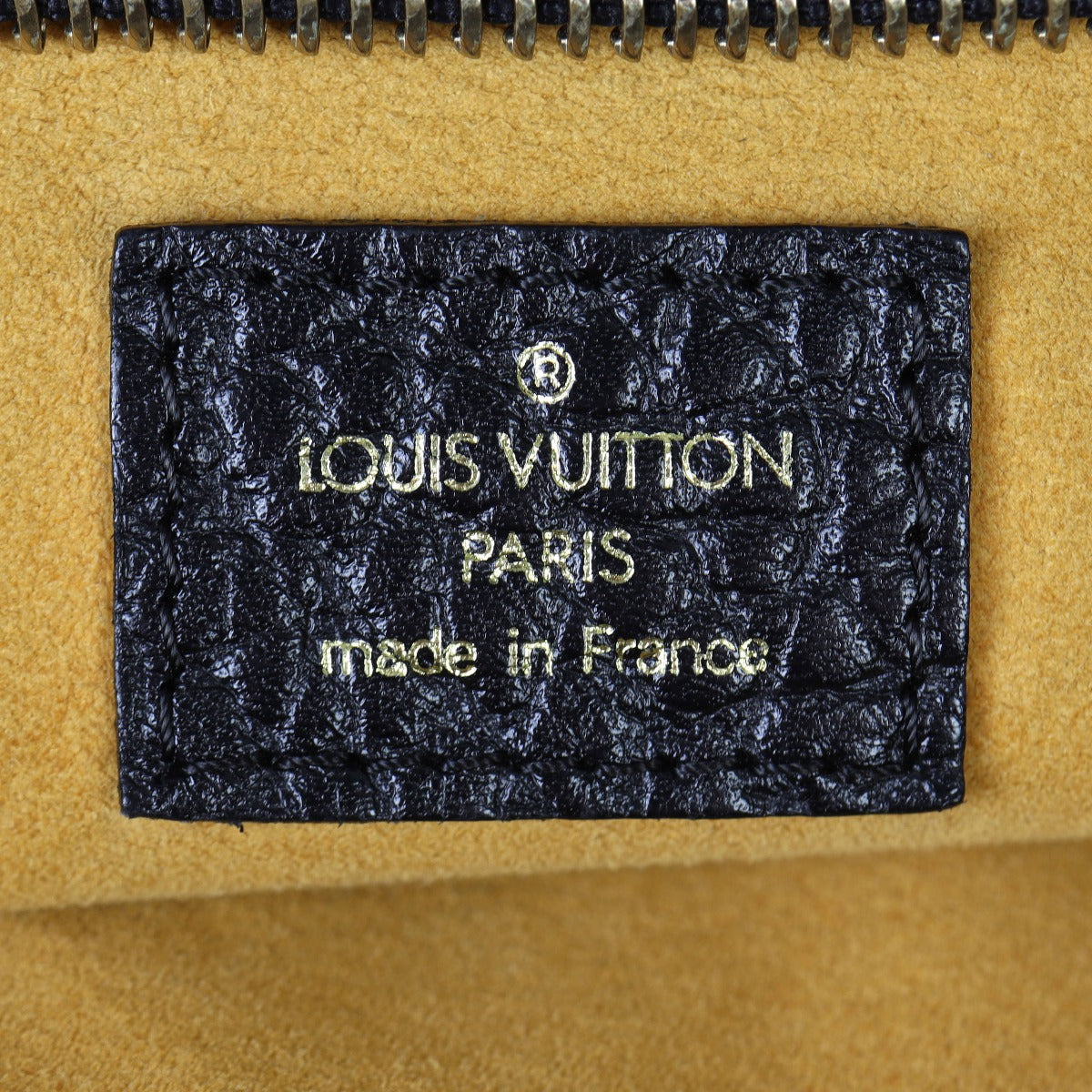 Louis Vuitton Cabby MM Denim Neo Interior Stamp