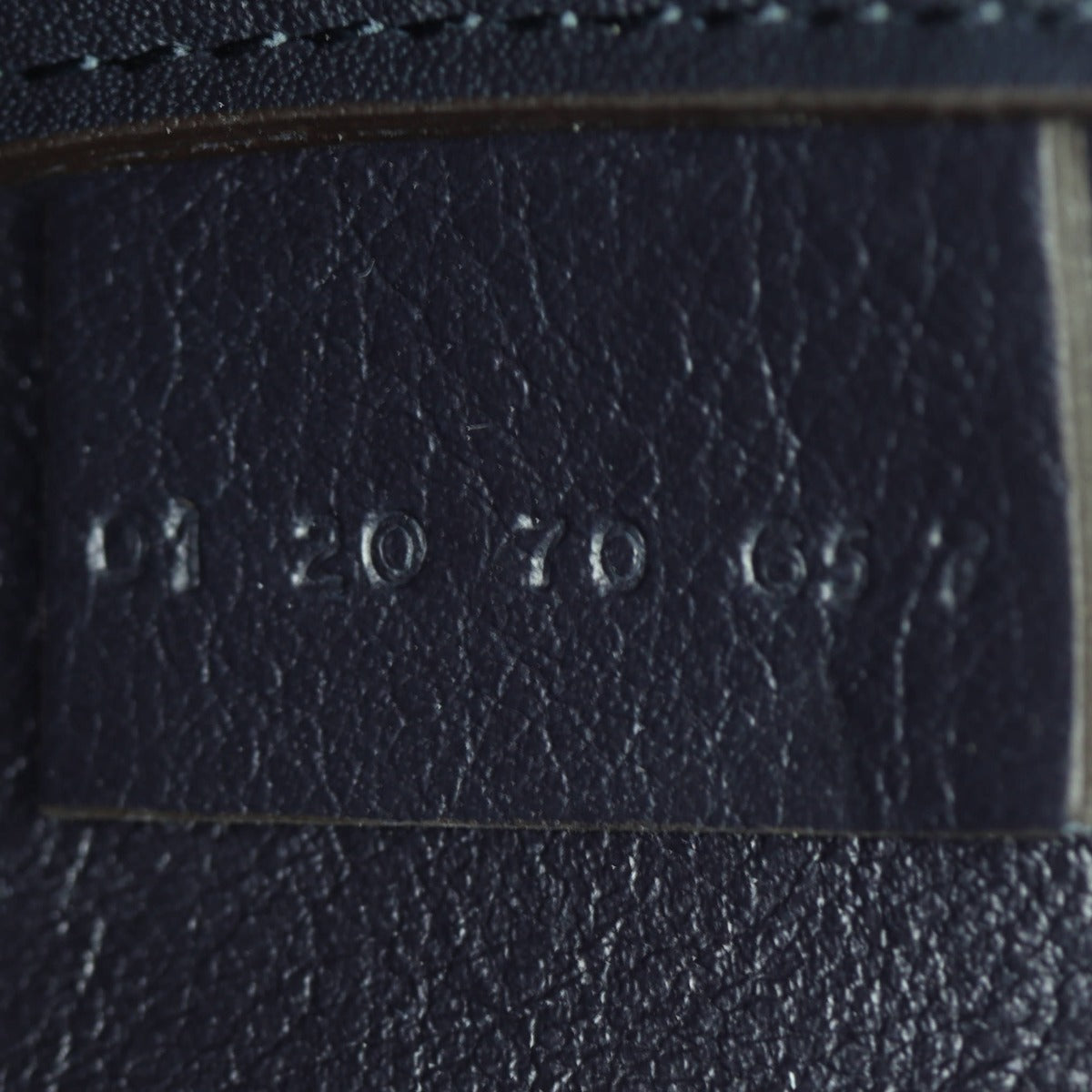 Chloe Tess Small Croc-Embossed Date Code