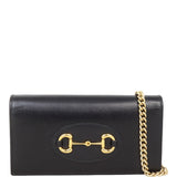 Gucci Leather Horsebit 1955 Chain Wallet
