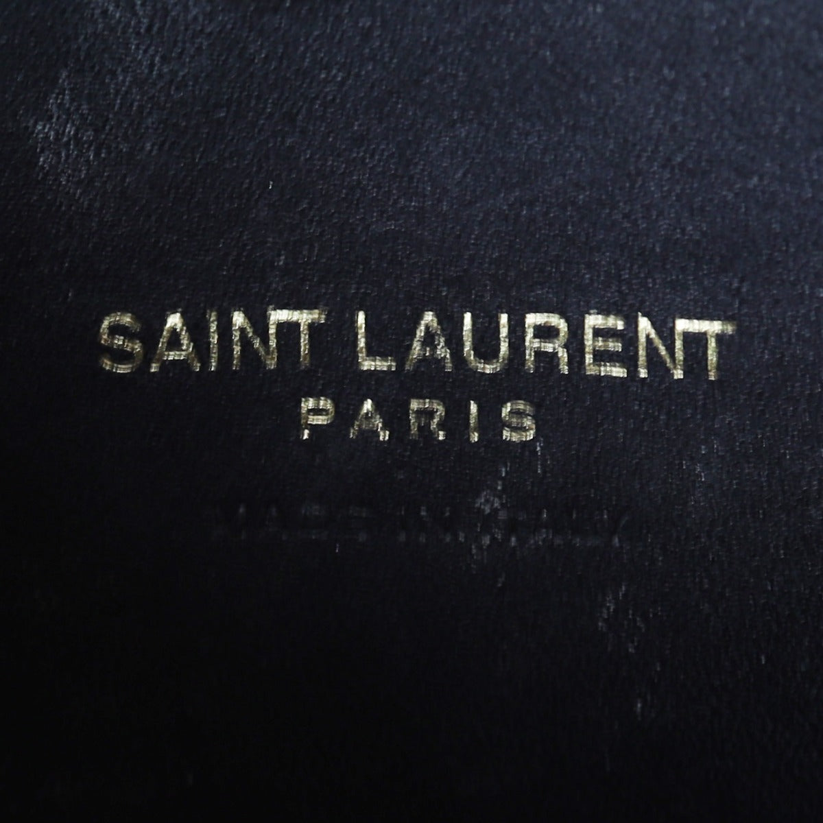 Saint Laurent Kaia Crossbody Small Croc-Embossed Interior Stamp