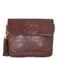 Chanel Vintage CC Tassel Shoulder Bag