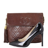 Chanel Vintage CC Tassel Shoulder Bag