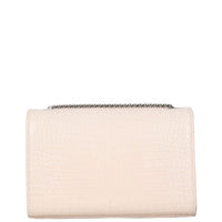 Saint Laurent Kate Tassel Chain Bag Small Croc-Embossed