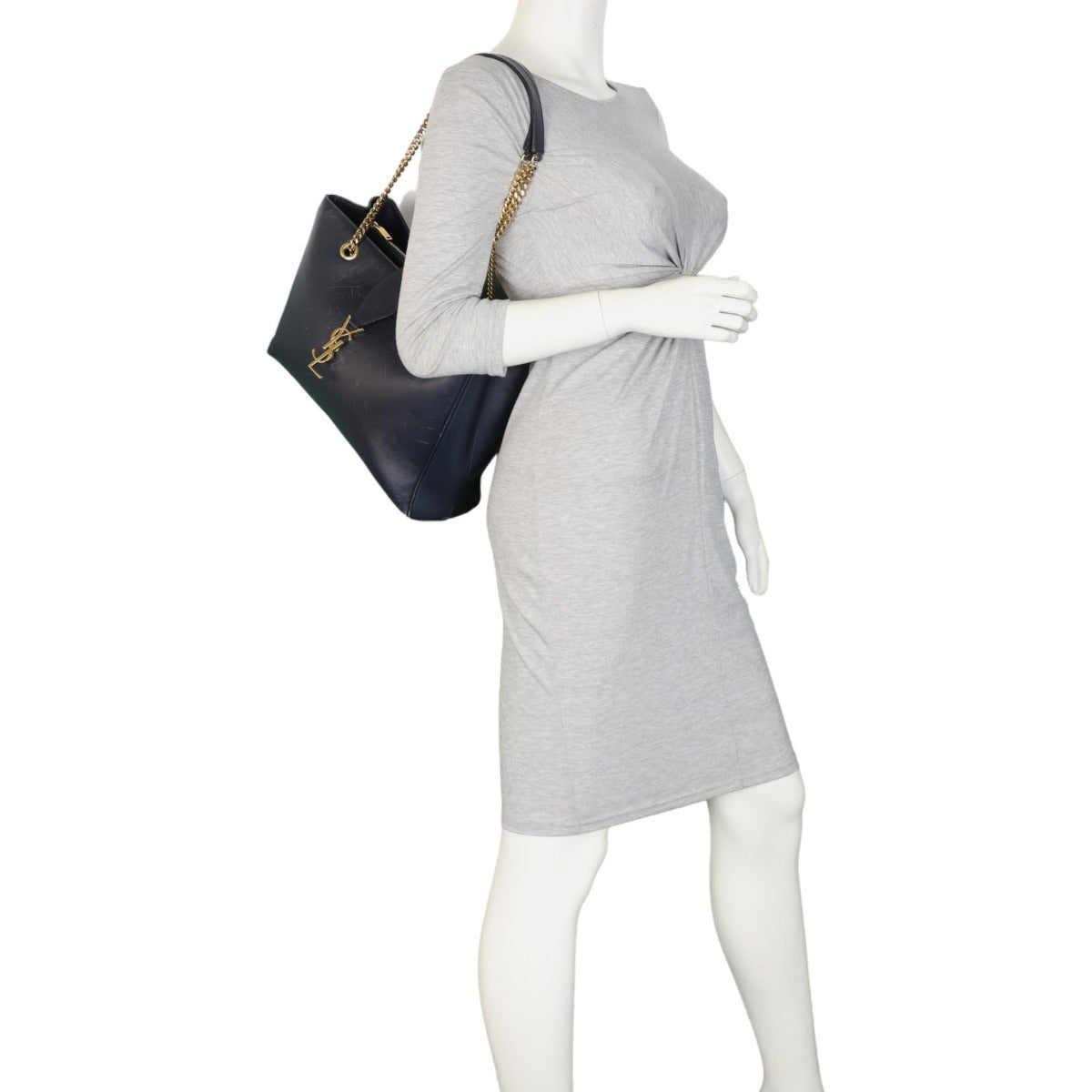 Saint Laurent Cassandre Shopper Tote