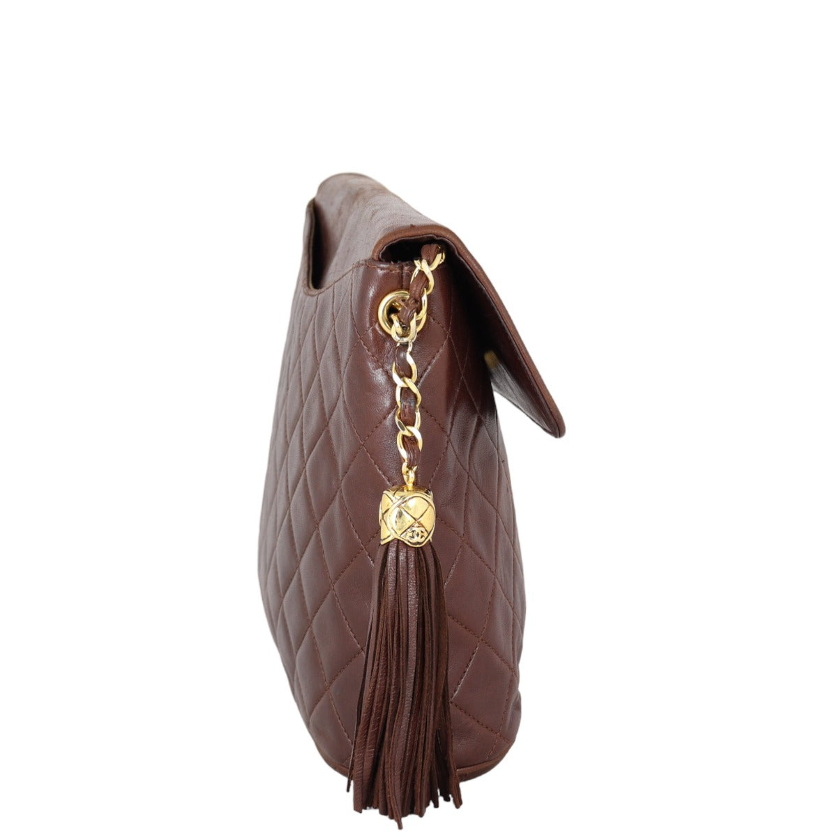 Chanel Vintage CC Tassel Shoulder Bag