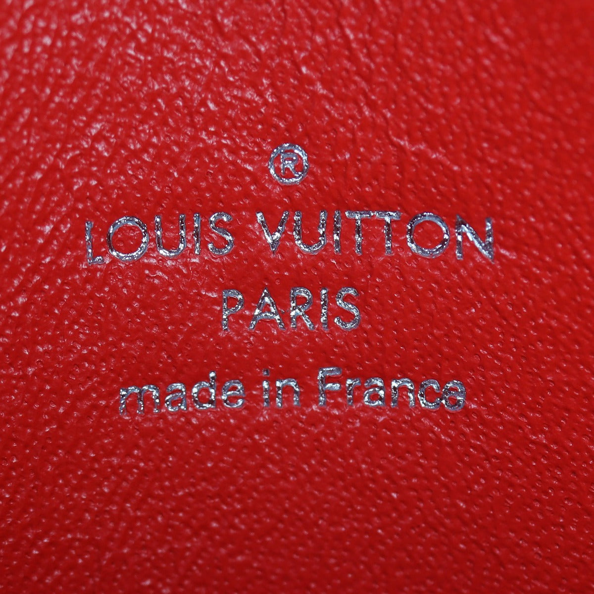 Louis Vuitton Tribal Mask Monogram Pochette PM Interior Stamp