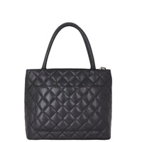 Chanel Medallion Tote | Silver Zip