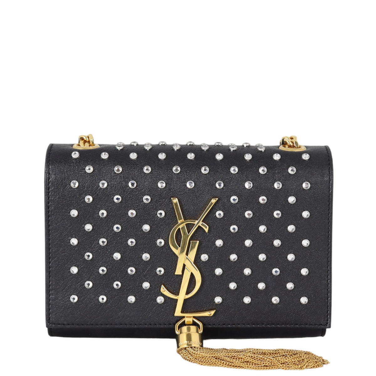 Saint Laurent Kate Tassel Chain Bag Small Studded