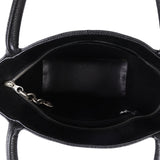 Chanel Medallion Tote | Silver Zip