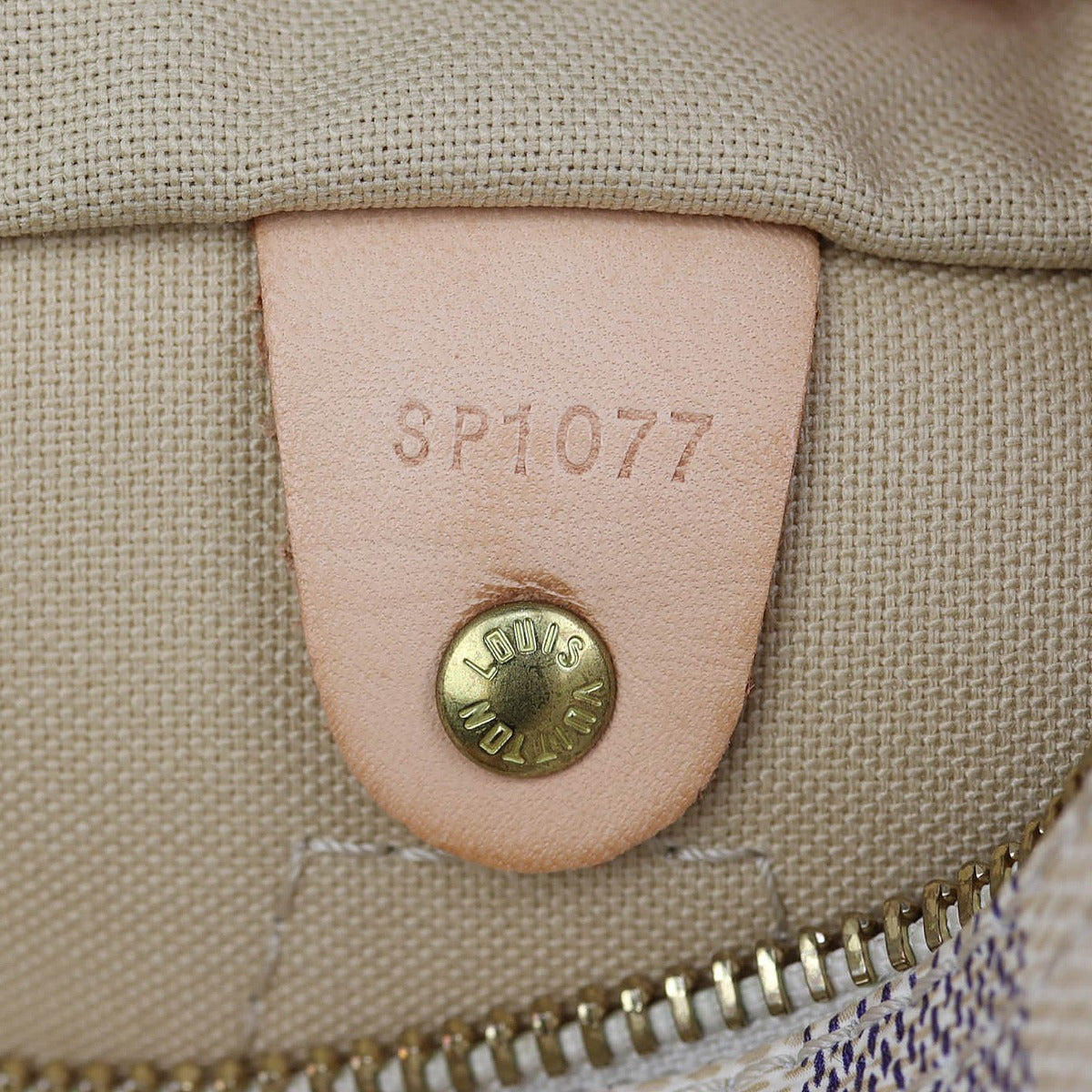 Louis Vuitton Speedy 25 Damier Azur Date Code