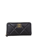 Chanel 19 Zip Around Long Wallet
