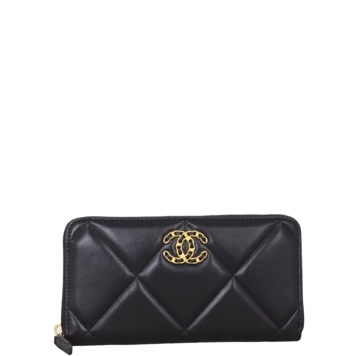 Chanel 19 Zip Around Long Wallet