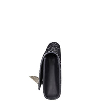 Saint Laurent Kate Tassel Monogram Clutch Leopard