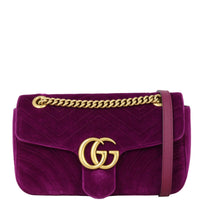 Gucci GG Marmont Velvet Small Shoulder Bag