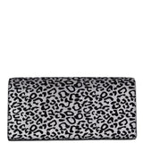 Saint Laurent Kate Tassel Monogram Clutch Leopard